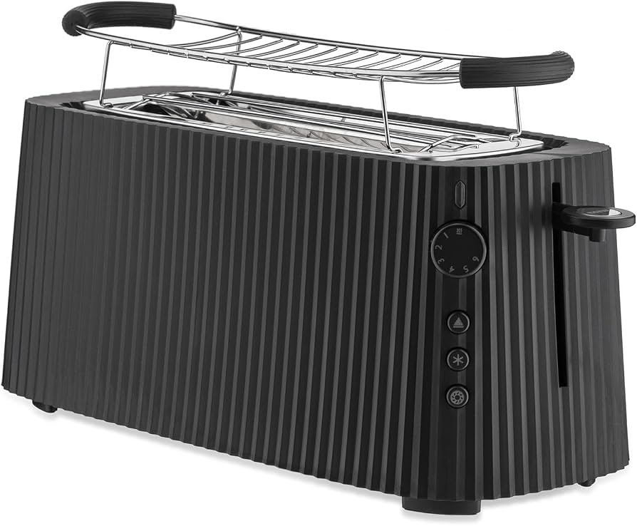 TOSTADOR RIVER ALESSI PLISSE NEGRO 